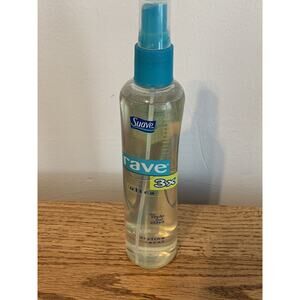 Suave Rave Styling Spray 3X Hair Ultra Firm Hold 8.5oz y2k rare Scrunch Clear